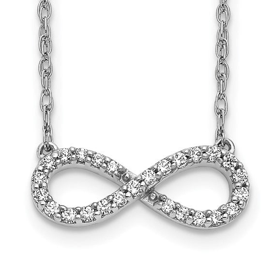 Diamond Infinity Symbol Necklace