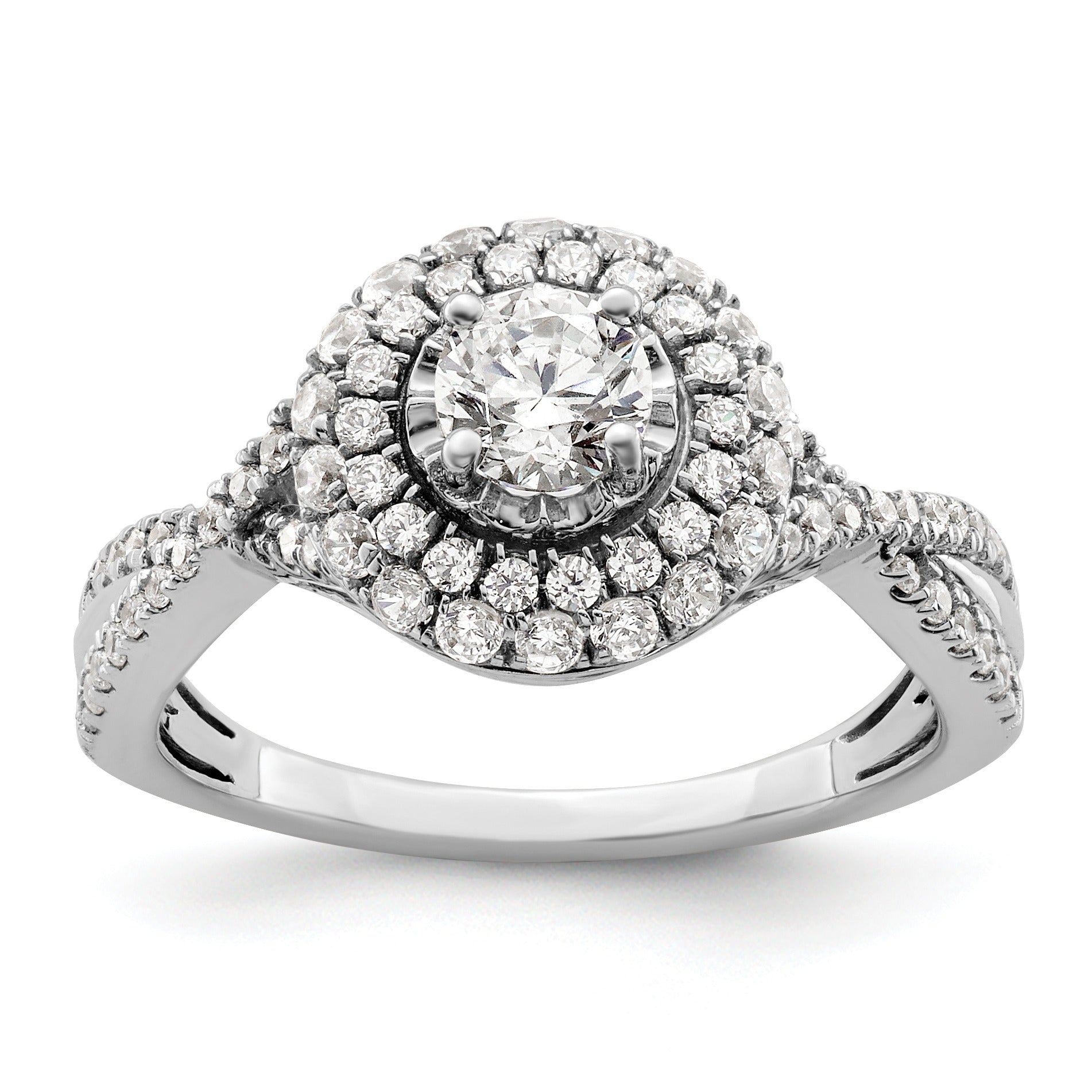 Eternal Promise Diamond Double Halo Ring