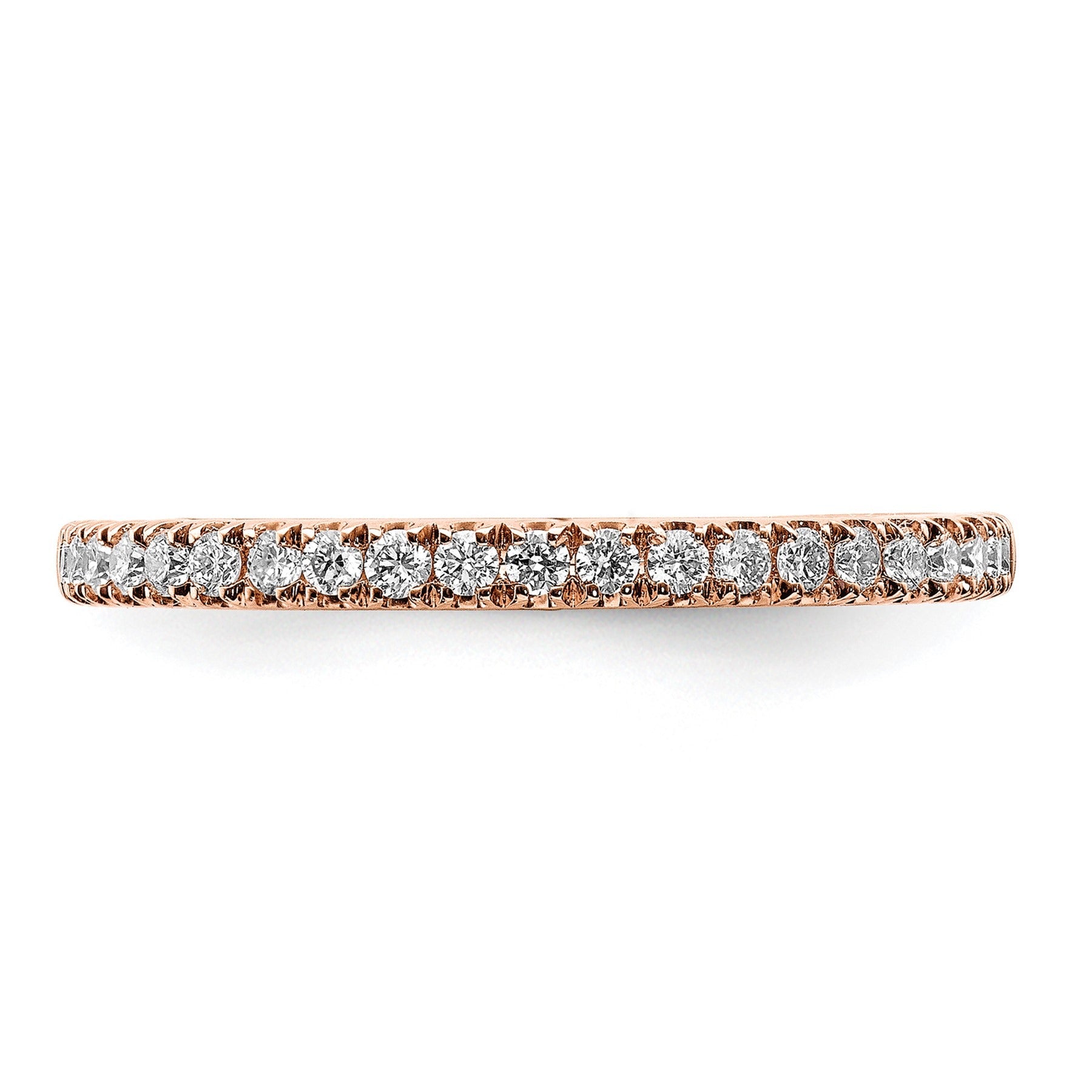 14k Gold Lab Grown Diamond Wedding Band