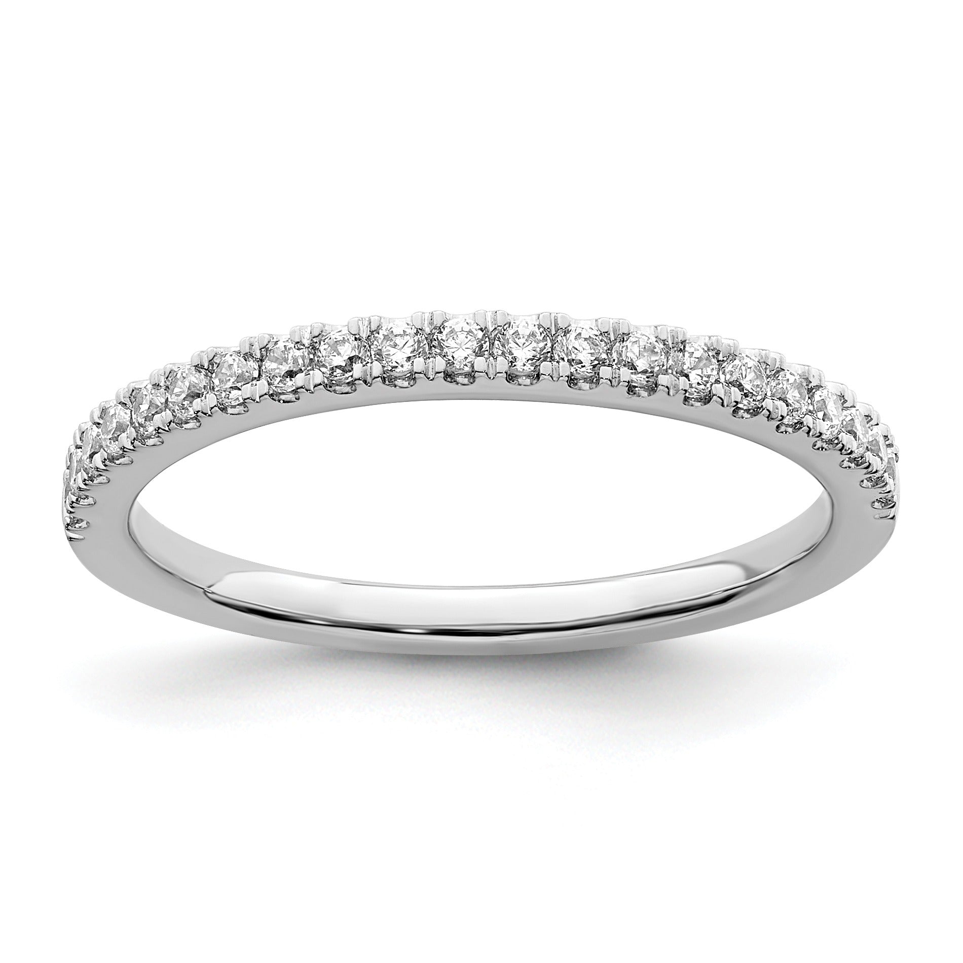 14k Gold Lab Grown Diamond Wedding Band