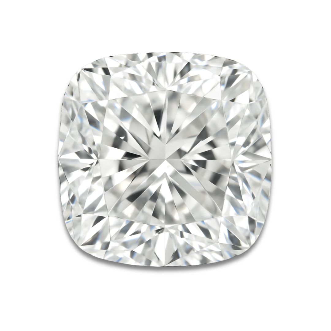 Cushion Cut Loose Lab Grown Diamond Stone VS2 IGI Certified